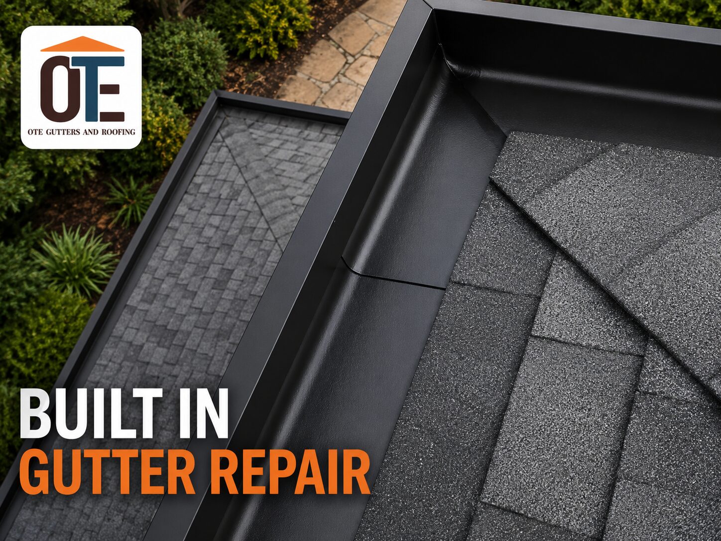 hidden Gutter repair
